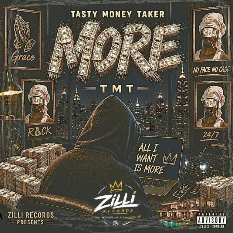 Tasty Money Taker Raises the Bar With Inspirational New Record “More”
