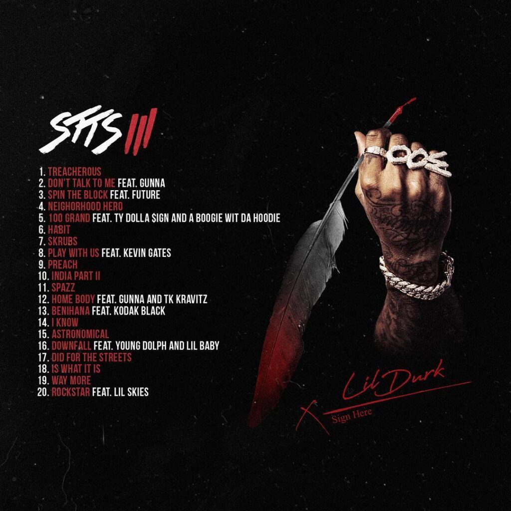 Lil Durk – Signed to the Streets 3: Album Review & Tracklist