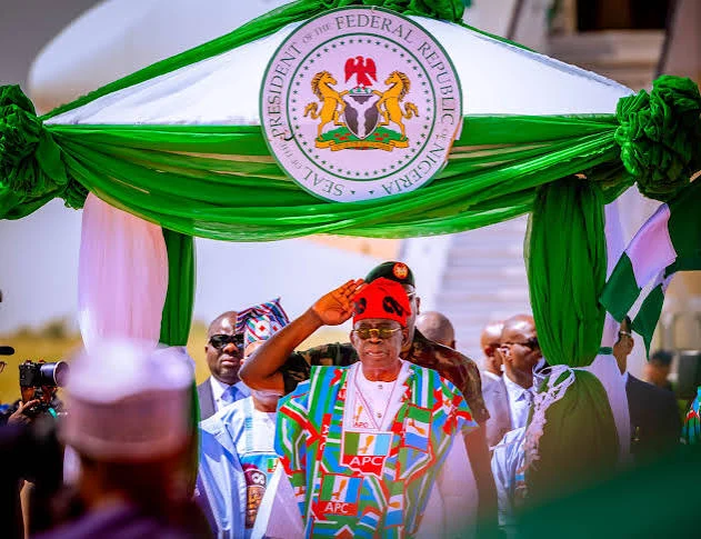 Tinubu Launches Campaign in Kaduna, Accuses Opposition of Causing Hardship