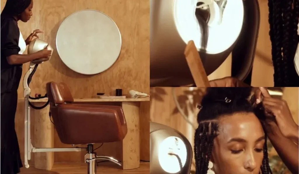 Yinka Ogunbiyi Showcases HaloBraid Robotic Device to Speed Up Hair Braiding