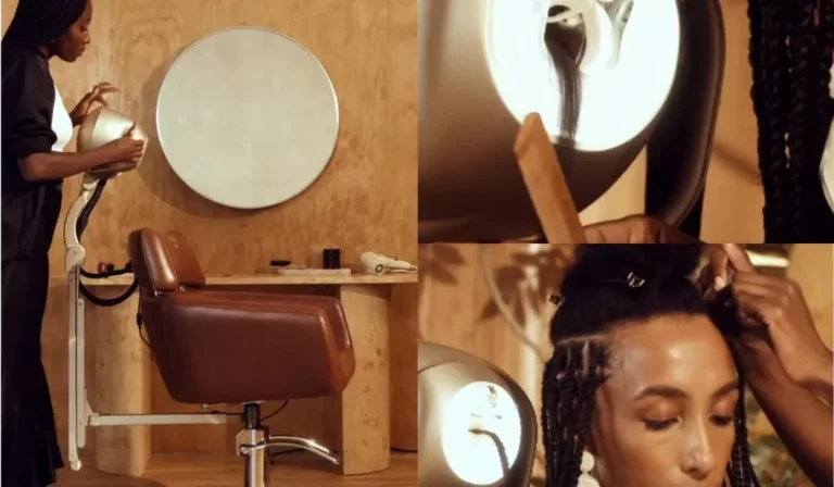 Yinka Ogunbiyi Showcases HaloBraid Robotic Device to Speed Up Hair Braiding